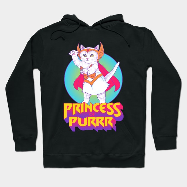 Princess of Purrr Hoodie by Hillary White Rabbit